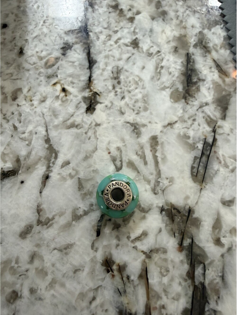 Pandora Green Murano Glass Charm